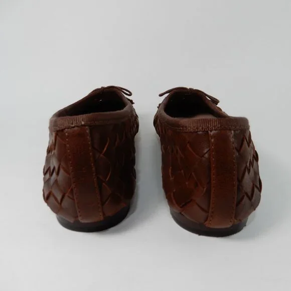 Loeffler Randall Brown Woven Flats - Picture 9 of 16